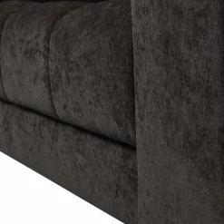 Second date 3-zits bank vintage antraciet - Loft24.nl