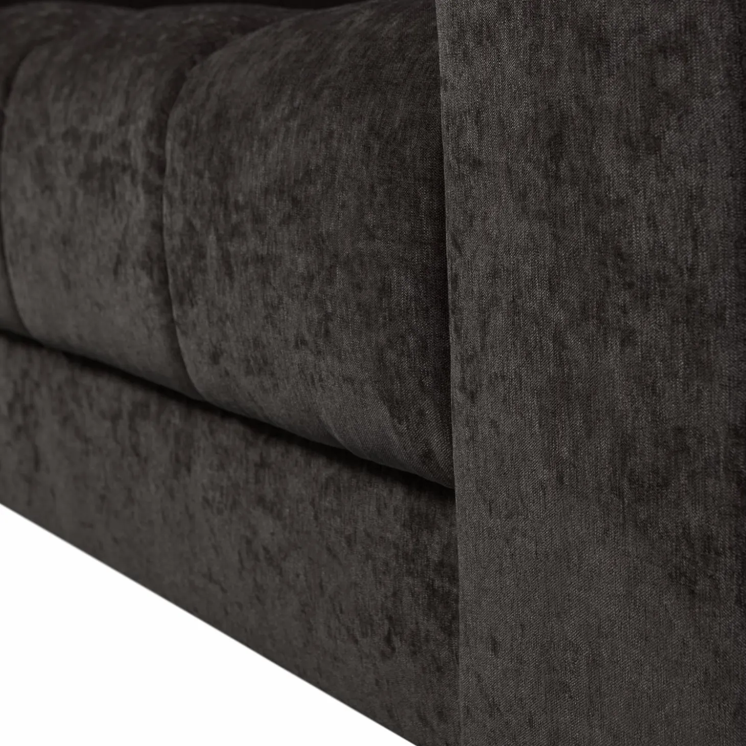 Second date 3-zits bank vintage antraciet - Loft24.nl