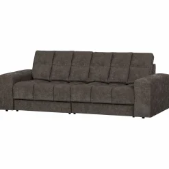 Second date 2-zits bank vintage warm grijs - Loft24.nl