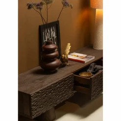 Sensual vaas keramiek 29cm merlot - Loft24.nl