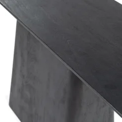 Sidetable Aron Mangohout - Zwart 180 cm - Loft24.nl