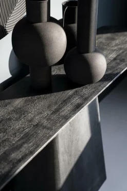 Sidetable Aron Mangohout - Zwart 180 cm - Loft24.nl