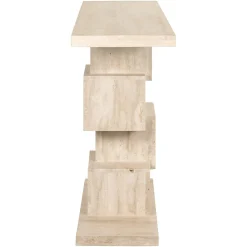 Sidetable Arvada Travertin 140 cm - Beige - Loft24.nl