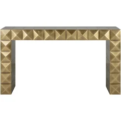 Sidetable Collada 137.5 x 36 cm - Brushed Gold - Loft24.nl