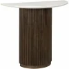 Sidetable Mayfield Marmer en Mangohout - 90 cm - Loft24.nl