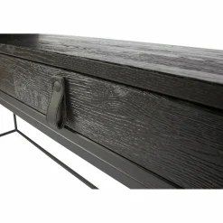 Sidetable Silas Grenen, 140cm, kleur Zwart - Loft24.nl