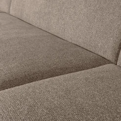 Sloping u-vorm bank lichtbruin melange - Loft24.nl