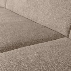 Sloping u-vorm bank naturel melange - Loft24.nl