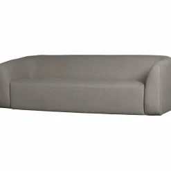 Sloping 3-zits bank grijs melange - Loft24.nl
