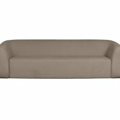 Sloping 3-zits bank lichtbruin melange - Loft24.nl