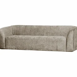 Sloping 3-zits bank structure velvet wheatfield - Loft24.nl