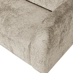 Sloping 3-zits bank structure velvet wheatfield - Loft24.nl