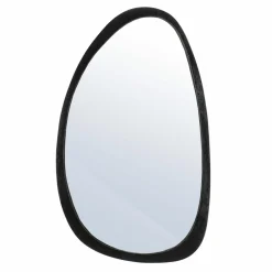 Spiegel Plecto Mangohout - Zwart - Loft24.nl