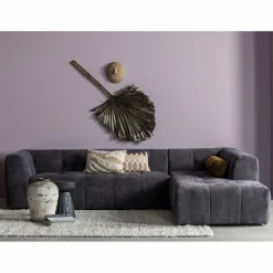 Spool rolkussen fluweel honinggeel - Loft24.nl