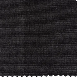 Statement hoekbank links platte brede rib graphite - Loft24.nl