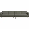 Statement xl 4-zits bank 372 cm structure velvet frost - Loft24.nl