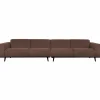 Statement xl 4-zits bank 372 cm boucle coffee - Loft24.nl