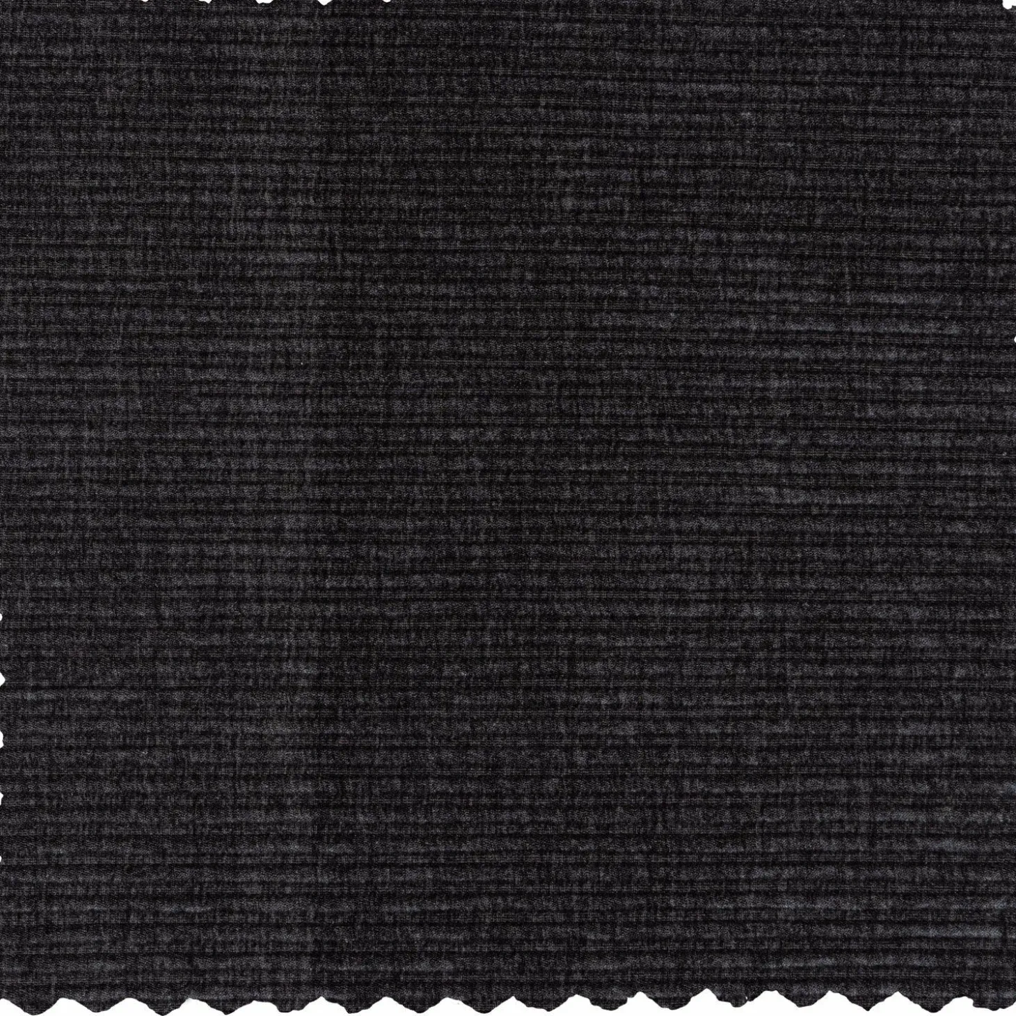 Statement xl 4-zits bank 372 cm platte brede rib graphite - Loft24.nl