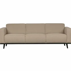 Statement 3-zits bank 230 cm bouclé beige - Loft24.nl