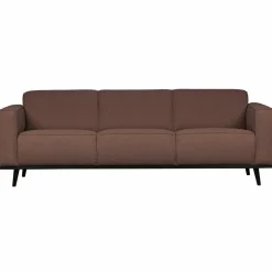 Statement 3-zits bank 230 cm bouclé coffee - Loft24.nl