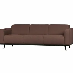 Statement 3-zits bank 230 cm bouclé coffee - Loft24.nl