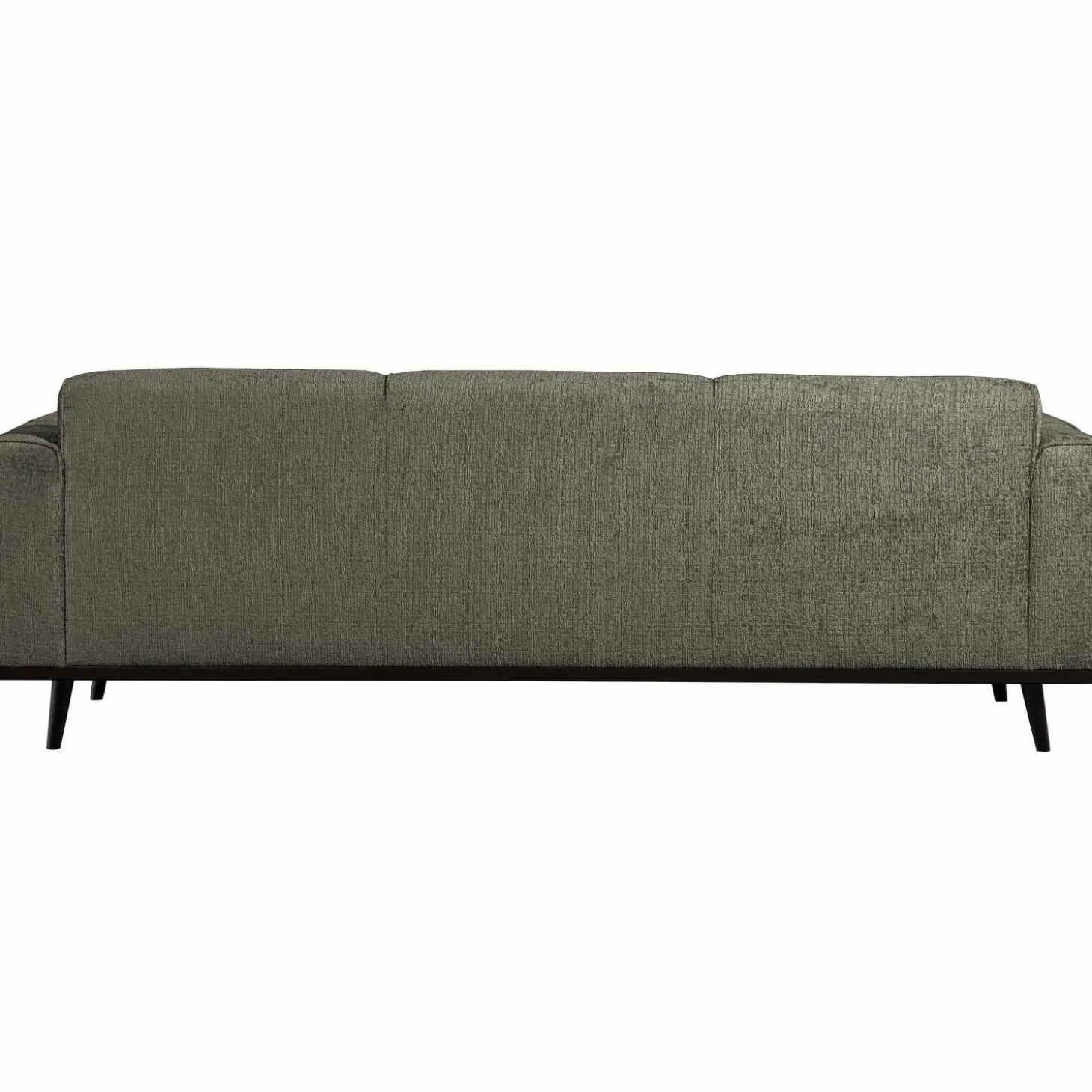 Statement 3-zits bank 230 cm structure velvet frost - Loft24.nl