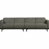 Statement 4-zits bank 280 cm structure velvet frost - Loft24.nl