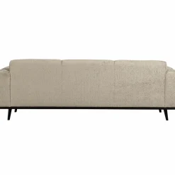 Statement 3-zits bank 230 cm structure velvet wheatfield - Loft24.nl