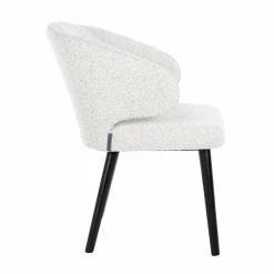 Stoel Indigo white bouclÃ© (Copenhagen 900 BouclÃ© White) - Loft24.nl