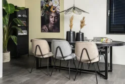 Stoel Lynn - Grijs - Loft24.nl