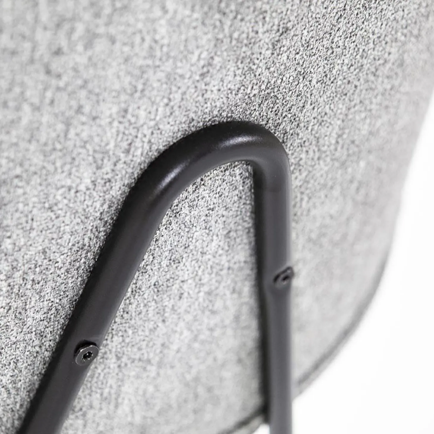 Stoel Lynn met armleuning - Grijs - Loft24.nl