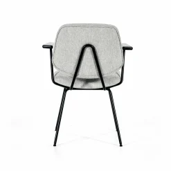 Stoel Lynn met armleuning - Grijs - Loft24.nl