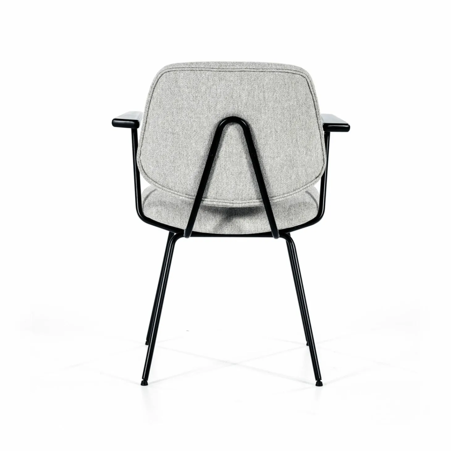 Stoel Lynn met armleuning - Grijs - Loft24.nl