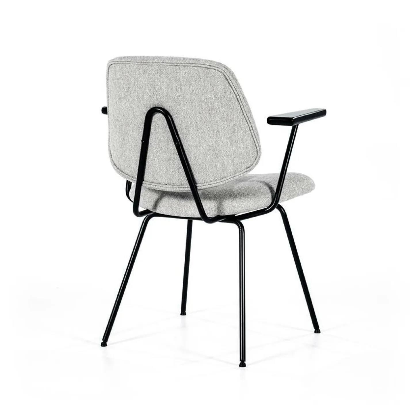 Stoel Lynn met armleuning - Grijs - Loft24.nl