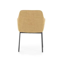 Stoel Paul - Mosterd Linea - Loft24.nl