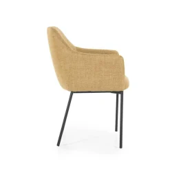 Stoel Paul - Mosterd Linea - Loft24.nl