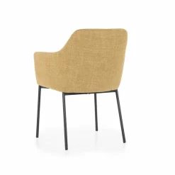 Stoel Paul - Mosterd Linea - Loft24.nl