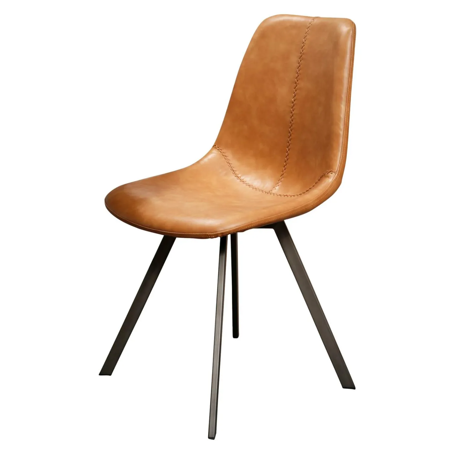 Stoel Zig Zag - Bruin - Loft24.nl