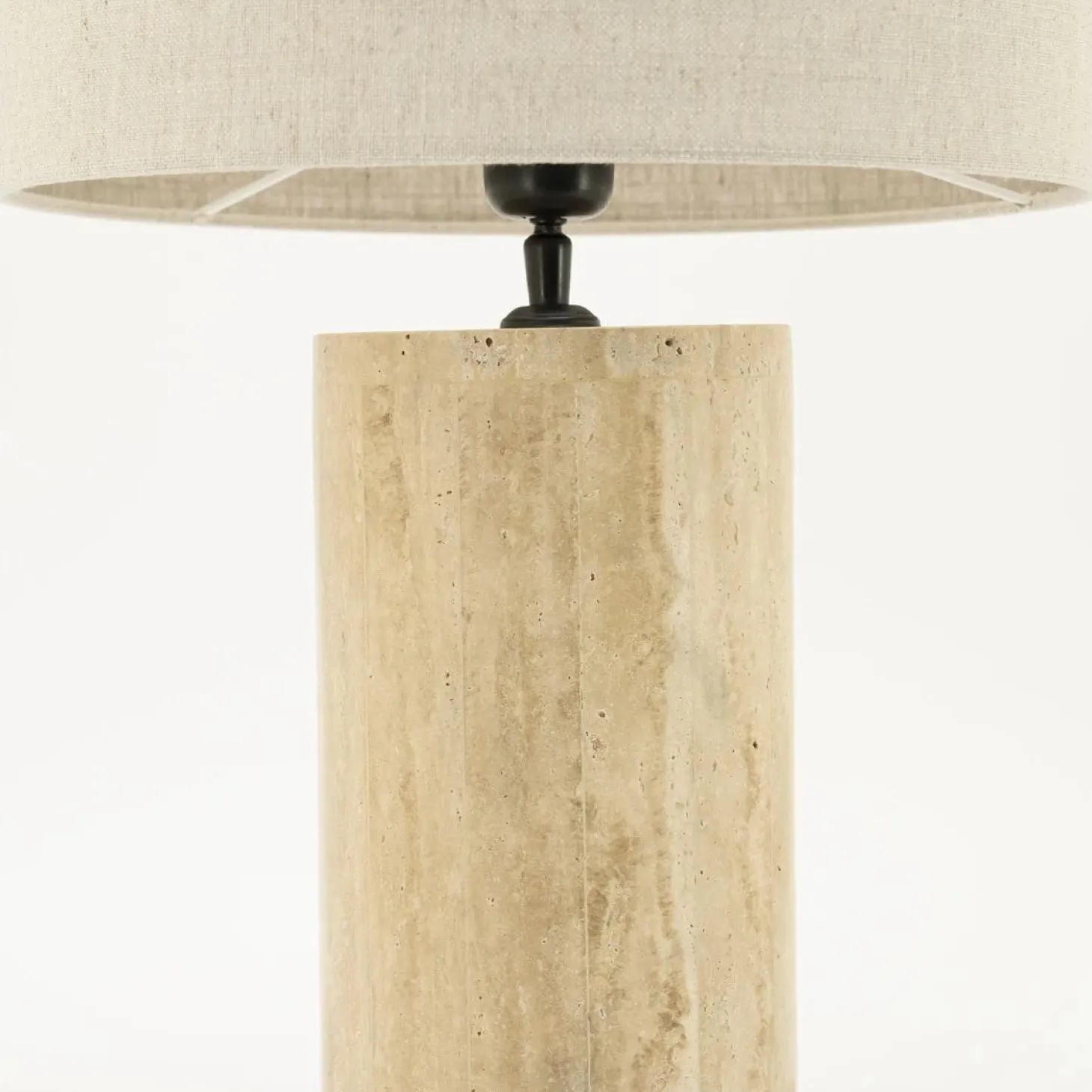 Tafellamp Amara Linnen - 60cm hoog - Loft24.nl