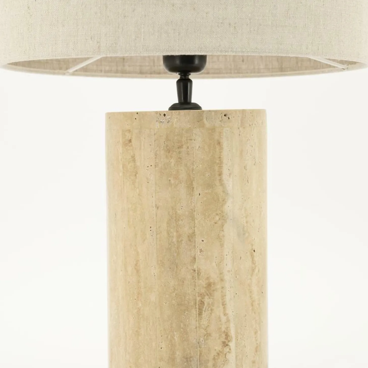 Tafellamp Amara Linnen - 60cm hoog - Loft24.nl