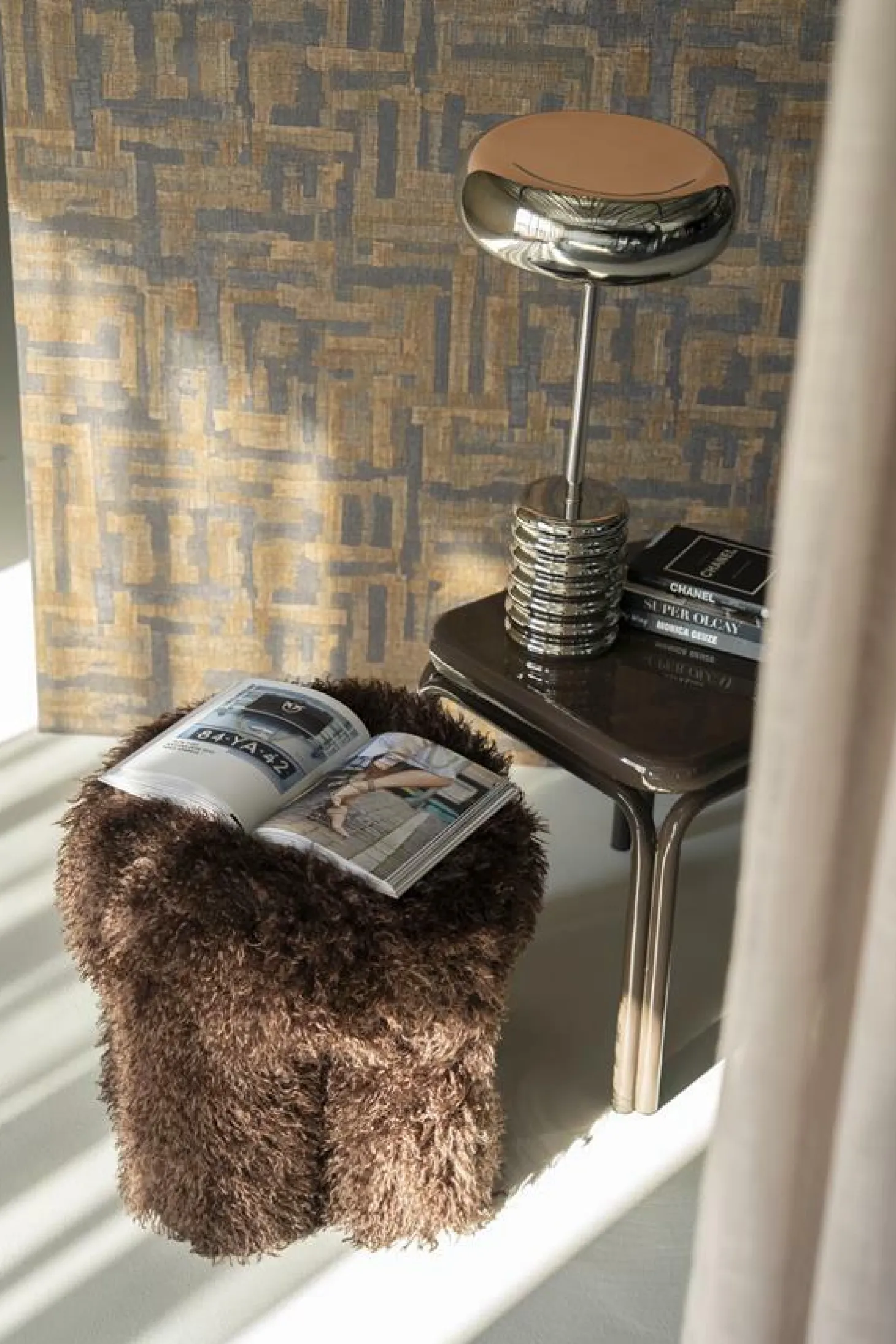 Tafellamp Chromeo 46cm - Loft24.nl