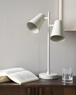 Tafellamp Cole 2 lampen - Beige - Loft24.nl