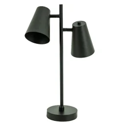 Tafellamp Cole 2 lampen - Zwart - Loft24.nl