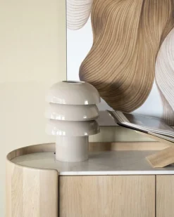 Tafellamp Curo - Taupe - Loft24.nl