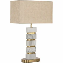 Tafellamp Lenore Marmer - Loft24.nl