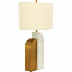 Tafellamp Liliana Marmer en Bouclé - Loft24.nl