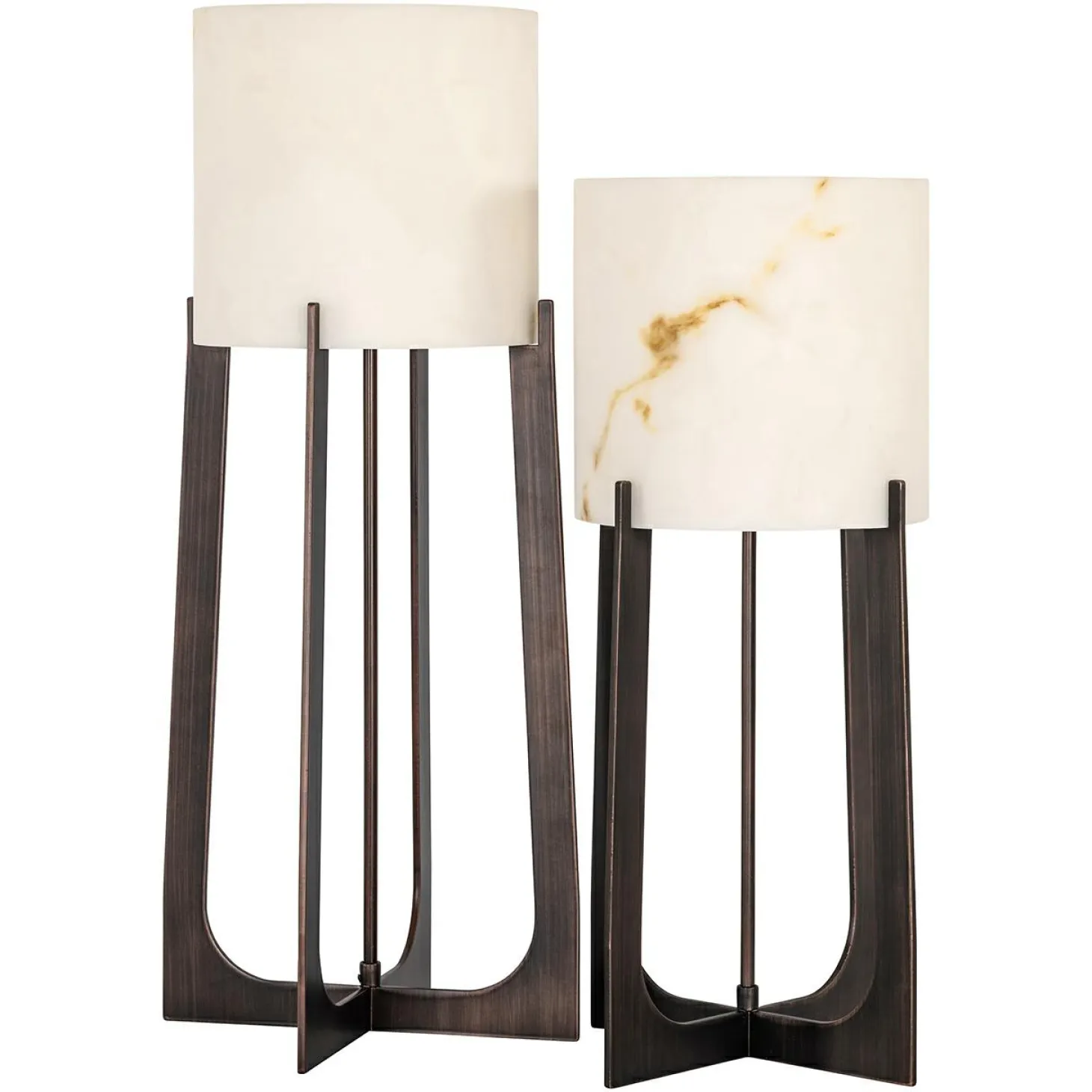 Tafellamp Loura Marmerlook - Loft24.nl