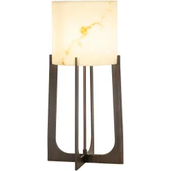 Tafellamp Loura Marmerlook - Loft24.nl