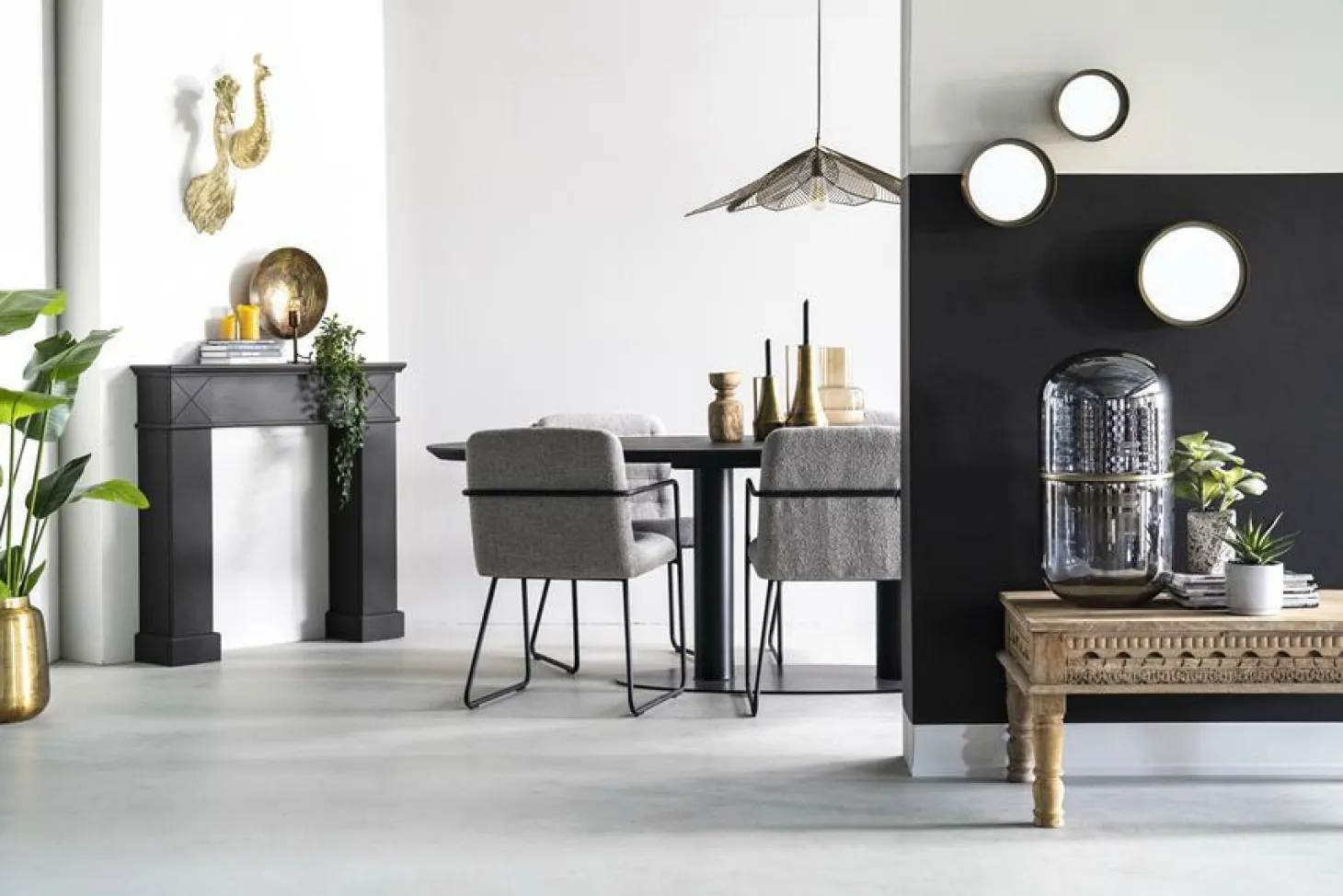 Tafellamp Monque - Brons - Loft24.nl