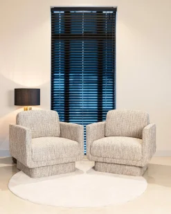 Tafellamp Nyo Marmer en metaal kleur Zwart - Loft24.nl